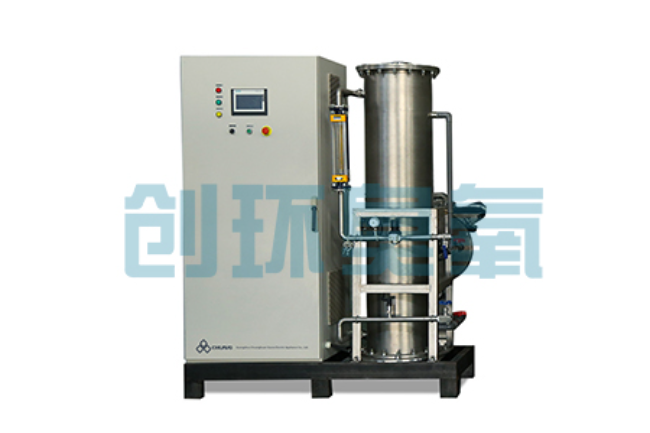 新余高色度印染废水生化后仍不达标?臭氧发生器深度脱色工艺如何兜底?